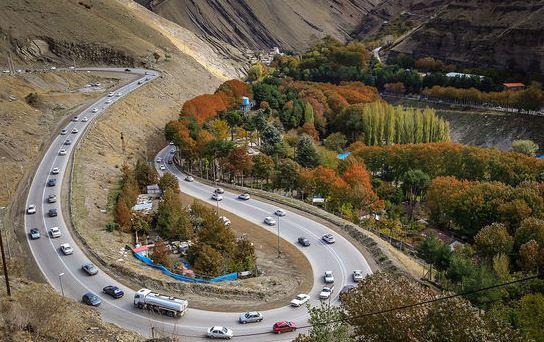 تردد روان در جاده های شمال، سهم 15 درصدی خودرو های سنگین در تردد روان در جاده های شمال، سهم 15 درصدی خودرو های سنگین در ترافیک