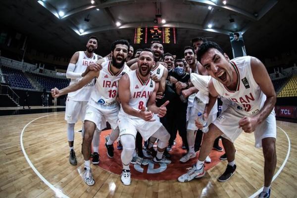 FIBA: ایران چهارمین تیم مسابقات کاپ آسیا 2021
